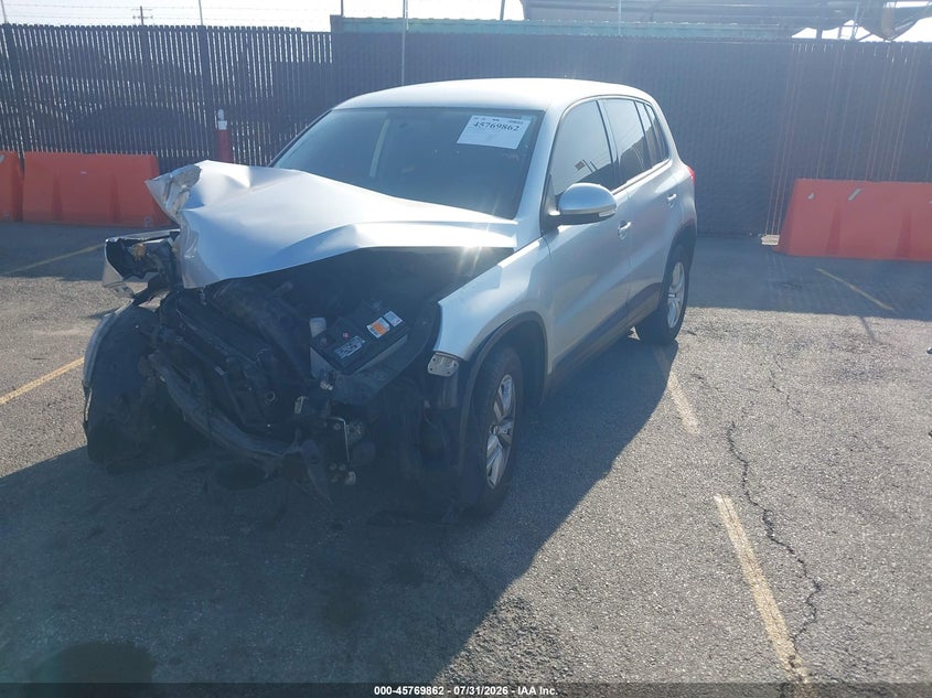 Vin: wvgav7ax5dw540517, lot: 46268611, volkswagen tiguan s 20132