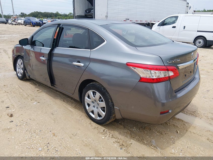 Vin: 3n1ab7ap5fy368422, lot: 46268633, nissan sentra s 20153