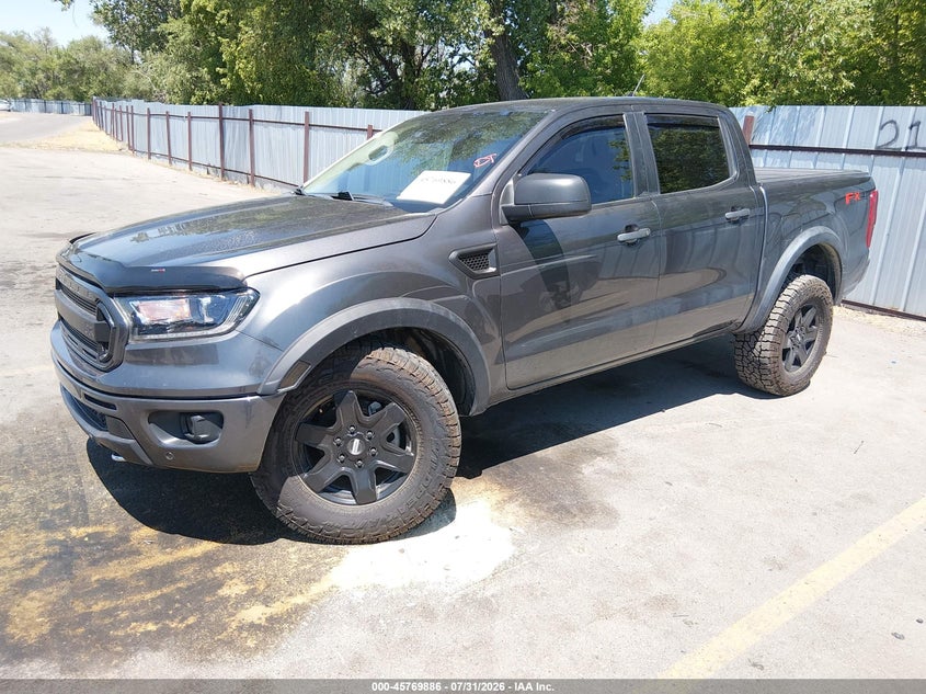 Vin: 1fter4fh7lla62093, lot: 46268635, ford ranger xlt 20202