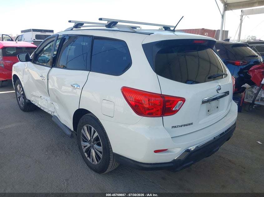 Vin: 5n1dr2mn8jc666883, lot: 46268636, nissan pathfinder s 20183