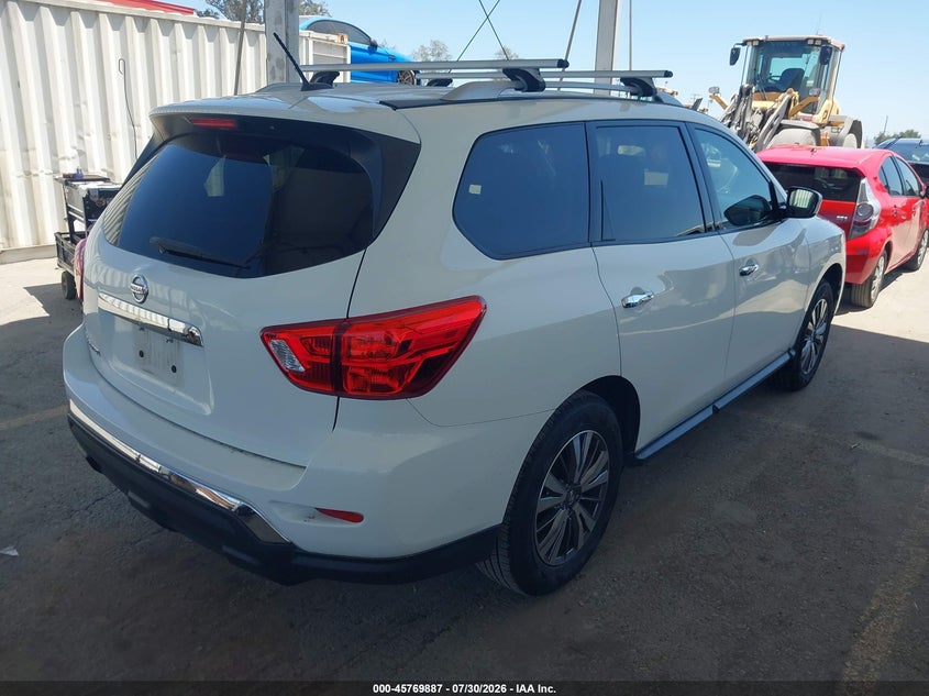 Vin: 5n1dr2mn8jc666883, lot: 46268636, nissan pathfinder s 20184