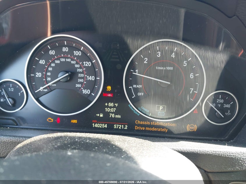 2013 BMW ACTIVEHYBRID 3 auction photo 7