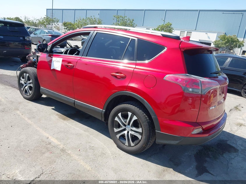 Vin: jtmzfrev5hj124320, lot: 46268640, toyota rav4 le 20173