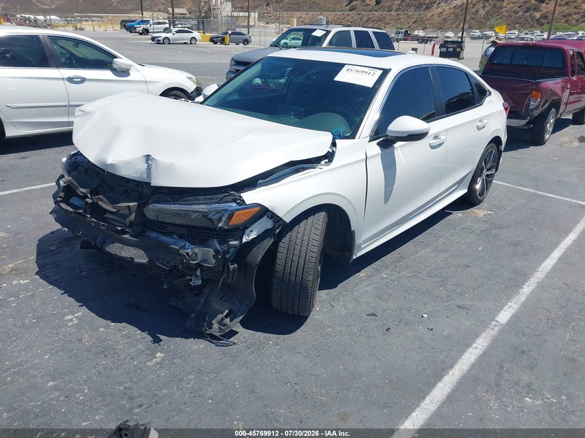 Vin: 2hgfe1f91rh317559, lot: 46268661, honda civic touring 20242