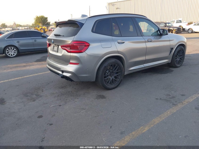 Vin: 5ymts0c02llt10843, lot: 46268662, bmw x3 m competition 20204