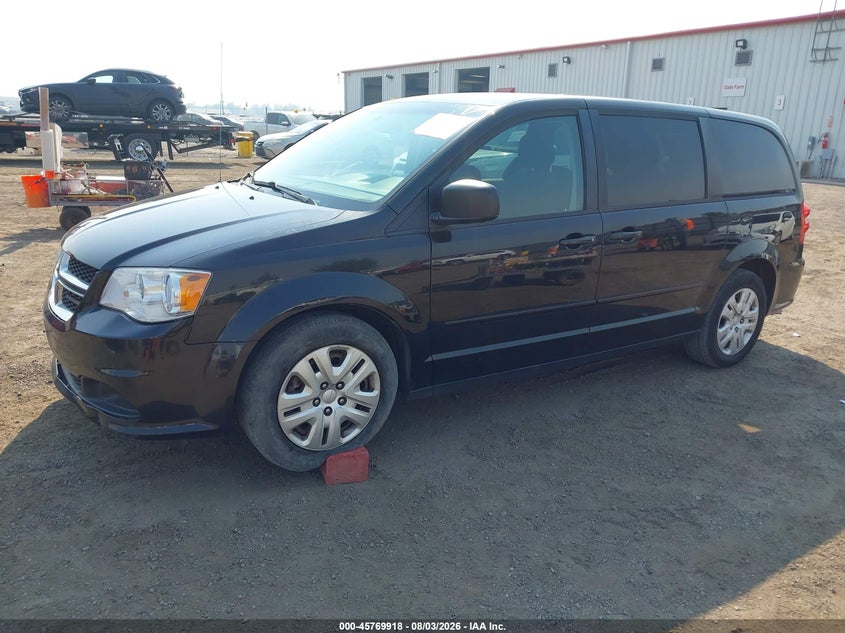 Vin: 2c4rdgbg7gr151853, lot: 46268667, dodge grand caravan se 20162
