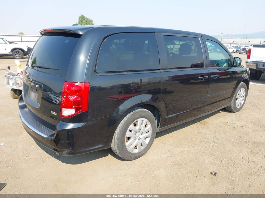 Vin: 2c4rdgbg7gr151853, lot: 46268667, dodge grand caravan se 20164