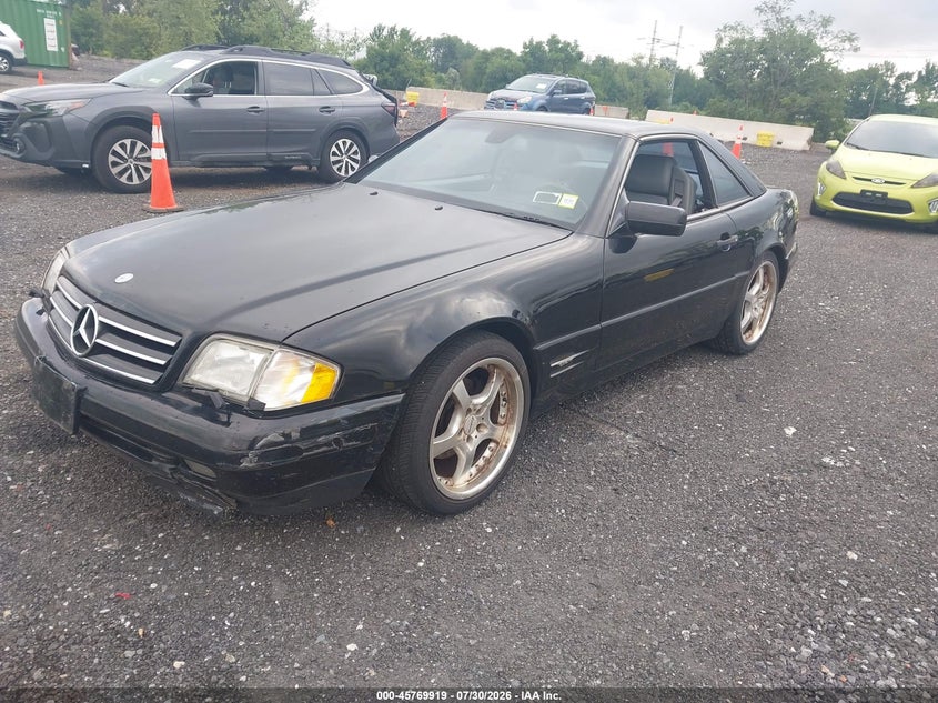 1997 Mercedes-Benz Sl 500, Обычный износ, IAAI, VIN WDBFA67F1VF142221 — фото 2