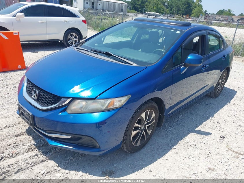 Vin: 19xfb2f84de093664, lot: 46268676, honda civic ex 20132