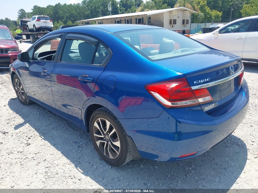 Vin: 19xfb2f84de093664, lot: 46268676, honda civic ex 20133