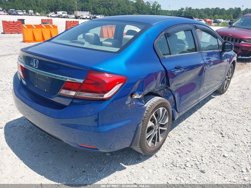 Vin: 19xfb2f84de093664, lot: 46268676, honda civic ex 20134