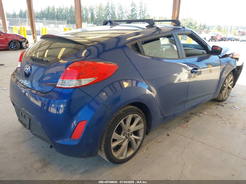 Vin: kmhtc6ad7gu277753, lot: 46268687, hyundai veloster 20164