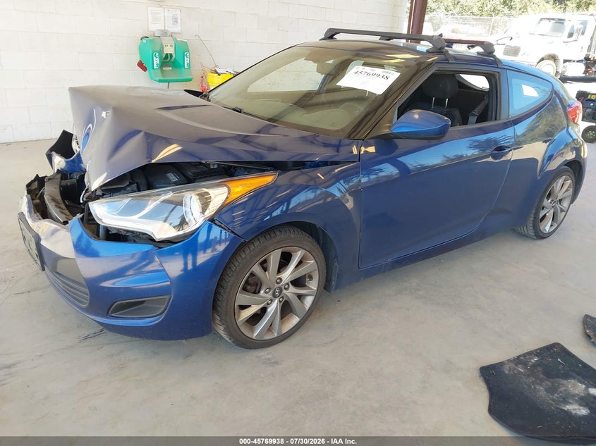 2016 HYUNDAI VELOSTER — zdjęcie 2