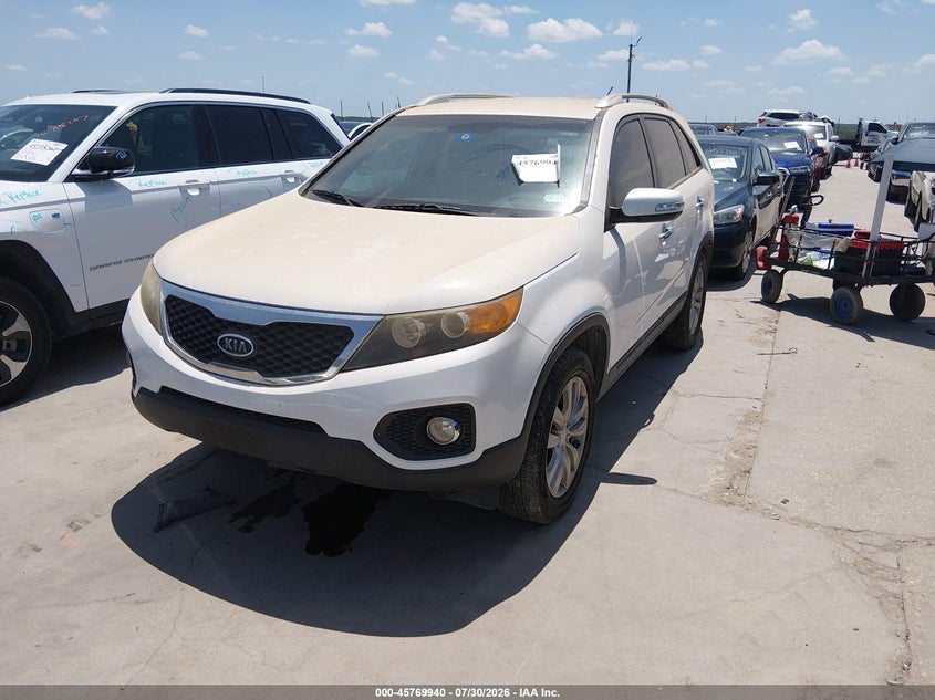 Vin: 5xyku4a21bg034319, lot: 46268689, kia sorento ex v6 20112