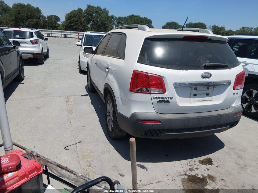 Vin: 5xyku4a21bg034319, lot: 46268689, kia sorento ex v6 20113