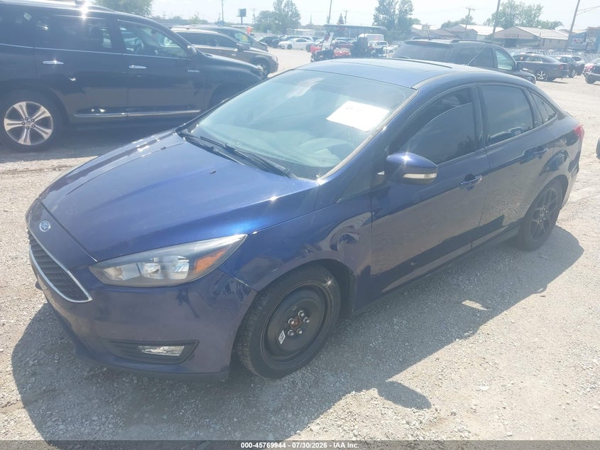 Vin: 1fadp3f2xgl242848, lot: 46268693, ford focus se 20162