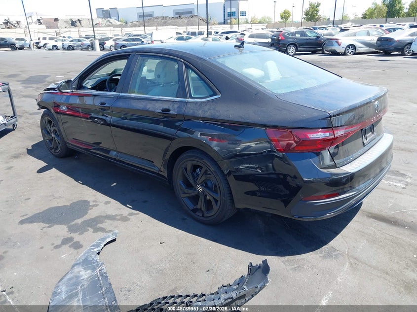 Vin: 3vw7x7bu1sm068615, lot: 46268700, volkswagen jetta 1.5t se 20253