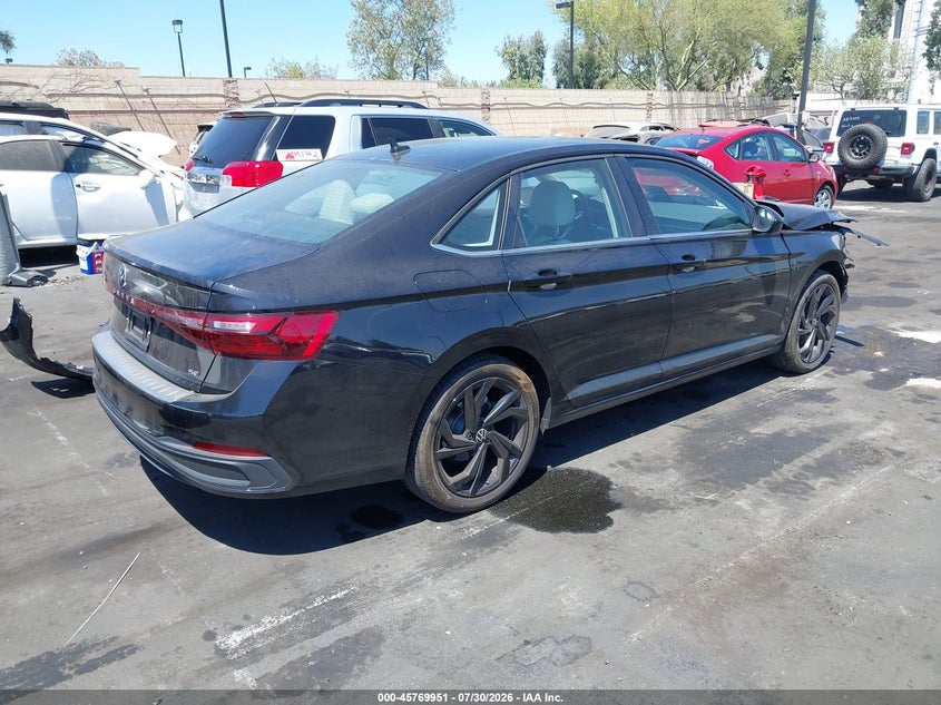 Vin: 3vw7x7bu1sm068615, lot: 46268700, volkswagen jetta 1.5t se 20254