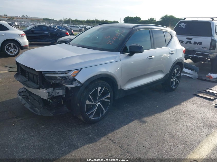 Vin: yv4162umxk2086627, lot: 46268709, volvo xc40 t5 r-design 20192