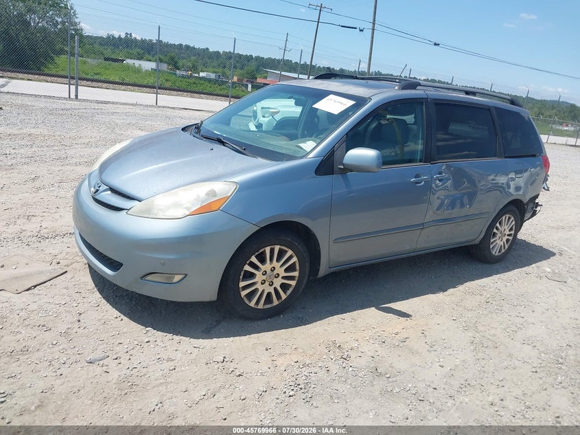 Vin: 5tdyk4cc9as320720, lot: 46268715, toyota sienna xle 20102