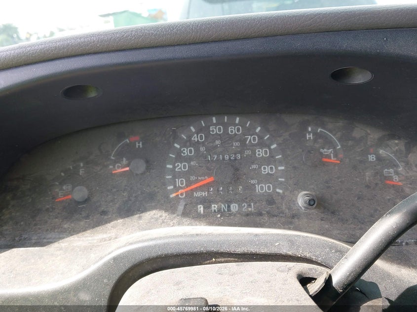 FORD ECONOLINE 1998 VIN 1FTPE24L5WHC08398
