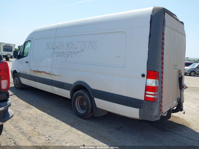 Vin: wd3pf1cd8gp187100, lot: 46268734, mercedes-benz sprinter 3500 high roof 20163