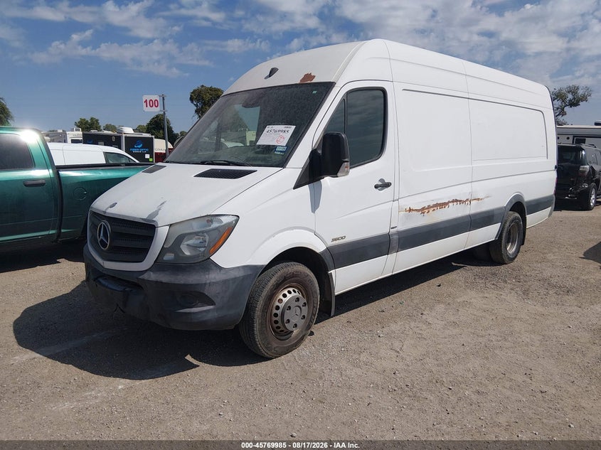 Vin: wd3pf1cd8gp187100, lot: 46268734, mercedes-benz sprinter 3500 high roof 20162