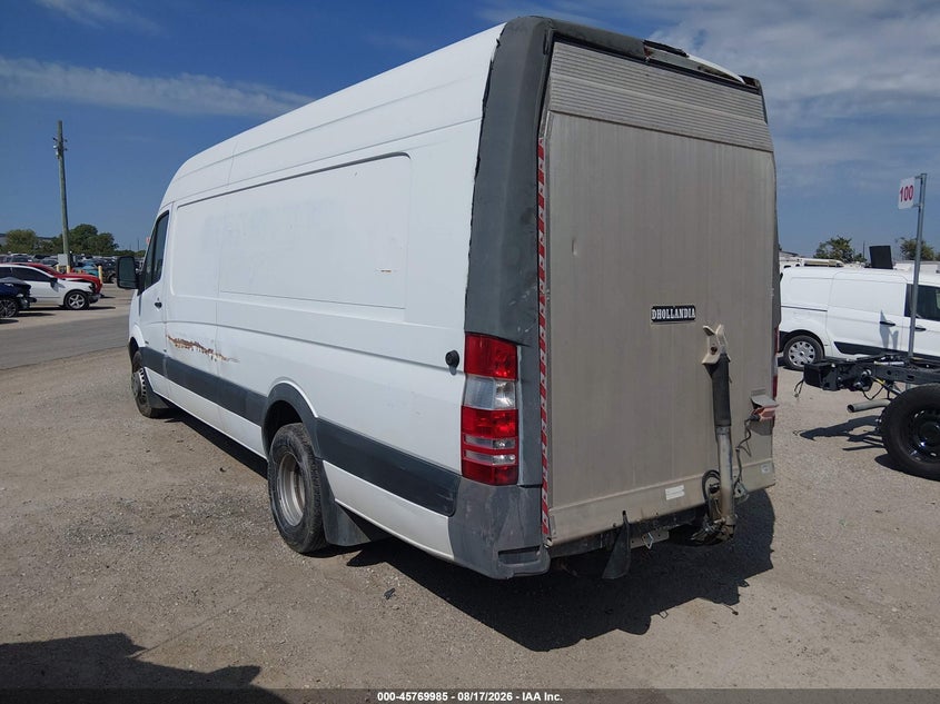 Vin: wd3pf1cd8gp187100, lot: 46268734, mercedes-benz sprinter 3500 high roof 20163