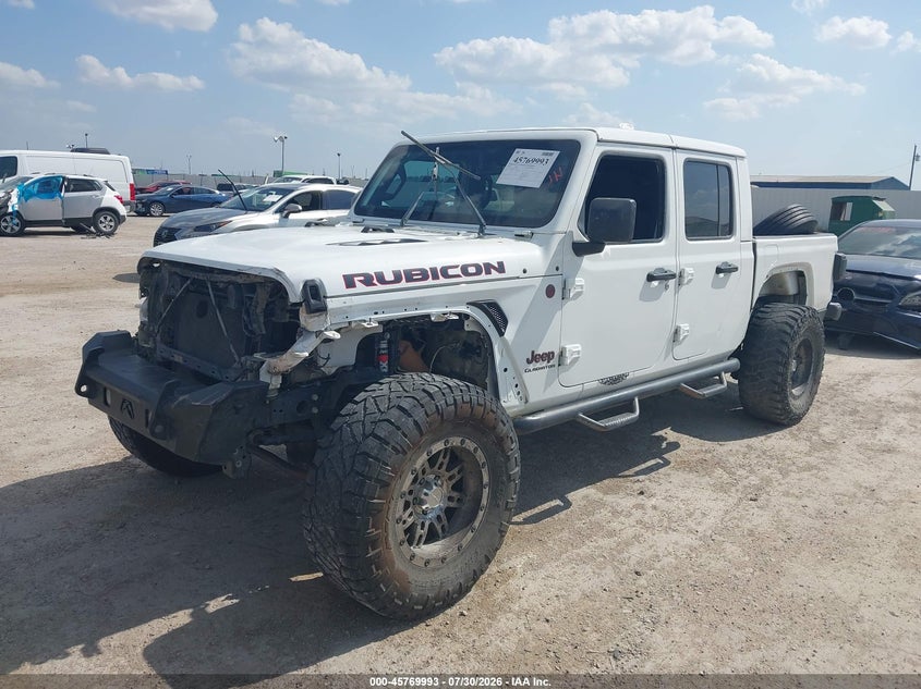Vin: 1c6jjtbg2ll178239, lot: 46268742, jeep gladiator rubicon 4x4 20202