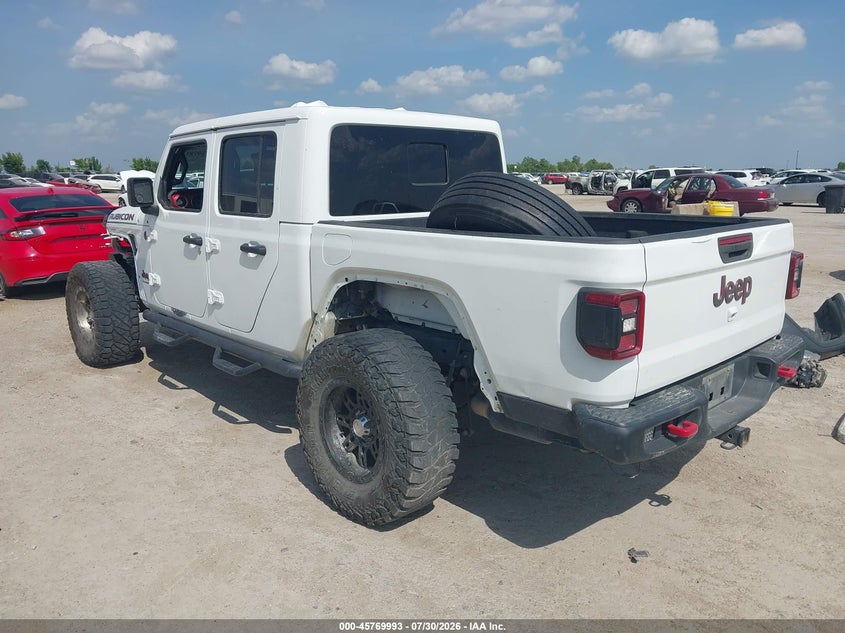 Vin: 1c6jjtbg2ll178239, lot: 46268742, jeep gladiator rubicon 4x4 20203