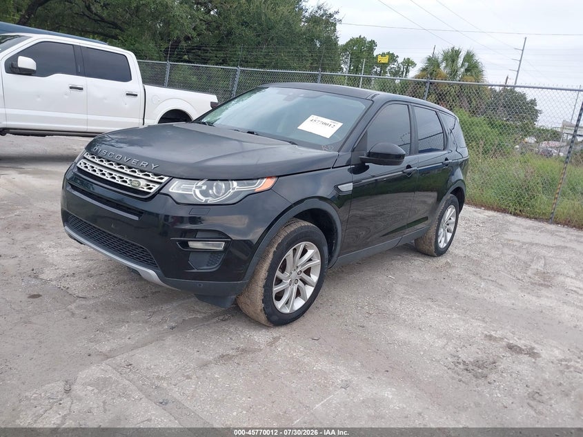 Vin: salcr2bg6gh600969, lot: 46268761, land rover discovery sport hse 20162