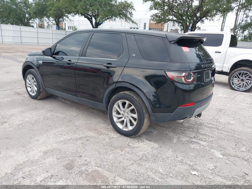 Vin: salcr2bg6gh600969, lot: 46268761, land rover discovery sport hse 20163