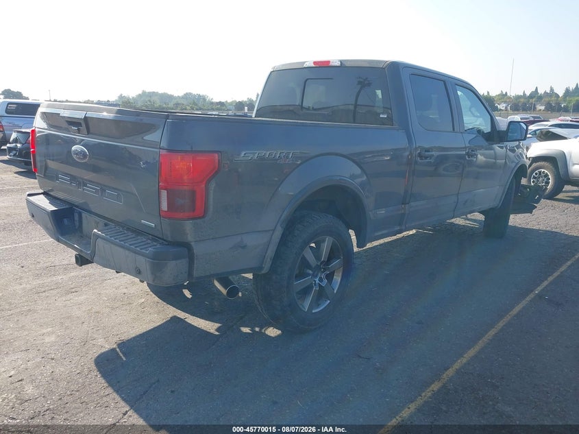 Vin: 1ftfw1eg9jfb72384, lot: 46268764, ford f-150 lariat 20184
