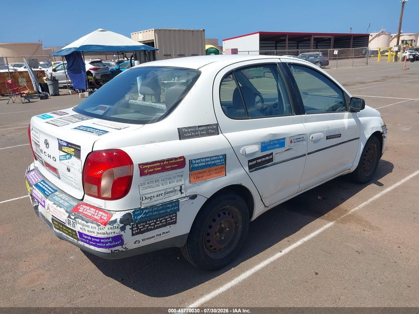 2001 TOYOTA ECHO auction photo 4