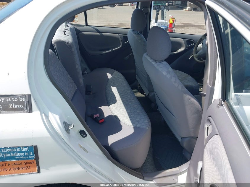 2001 TOYOTA ECHO auction photo 8