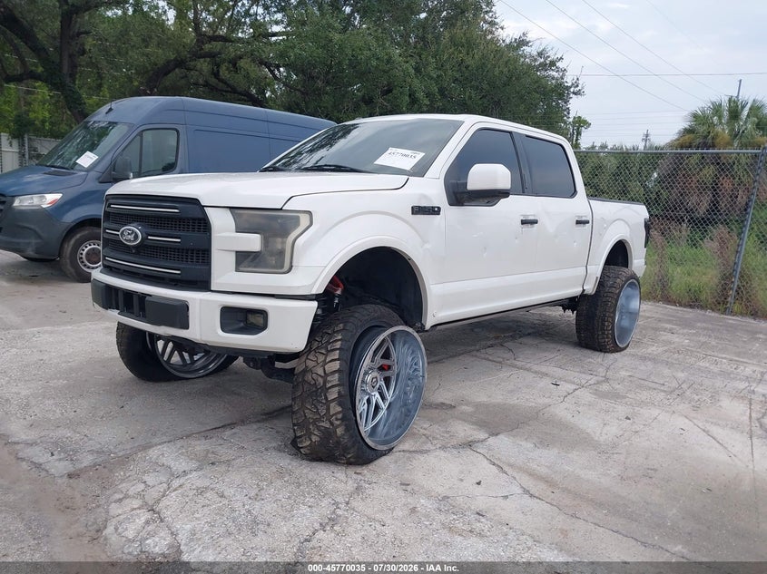 2015 Ford F-150, All Over, IAAI, VIN 1FTEW1EG3FFA67746 — photo 2