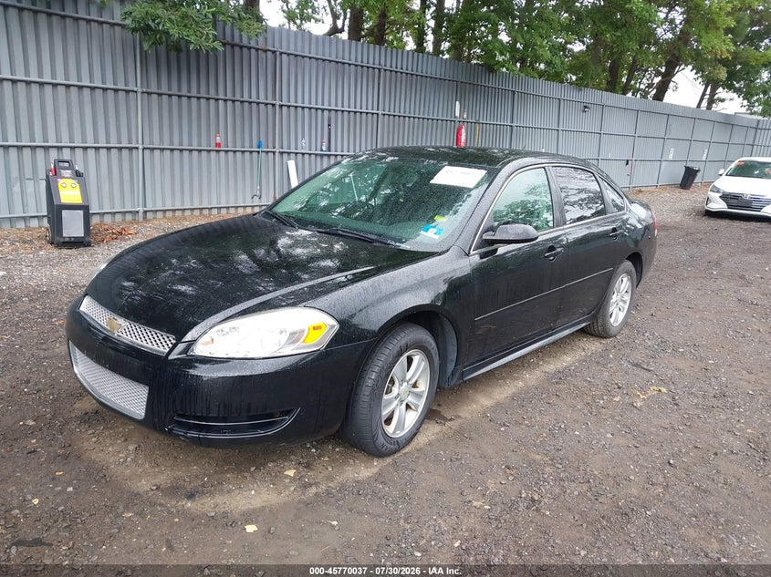 Vin: 2g1wa5e38g1100653, lot: 46268786, chevrolet impala limited ls 20162