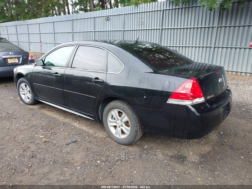 Vin: 2g1wa5e38g1100653, lot: 46268786, chevrolet impala limited ls 20163