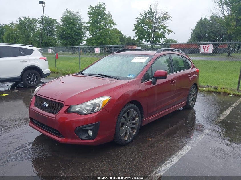 Vin: jf1gpau64ch241151, lot: 46268787, subaru impreza 2.0i sport limited 20122