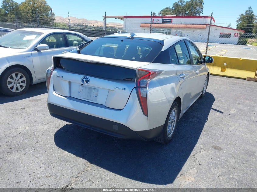 Vin: jtdkbrfu7h3029636, lot: 46268795, toyota prius two 20174