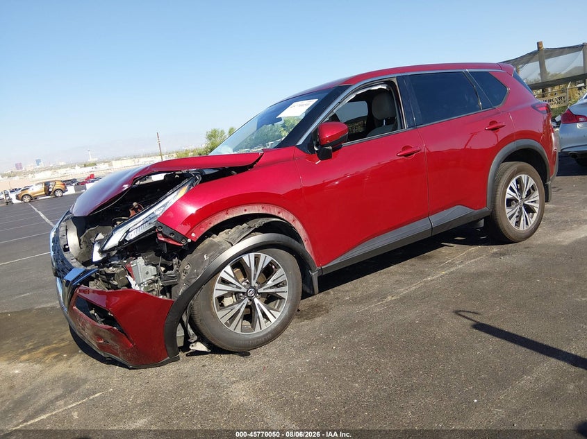 Vin: jn8at3ba2mw012838, lot: 46268799, nissan rogue sv fwd 20212