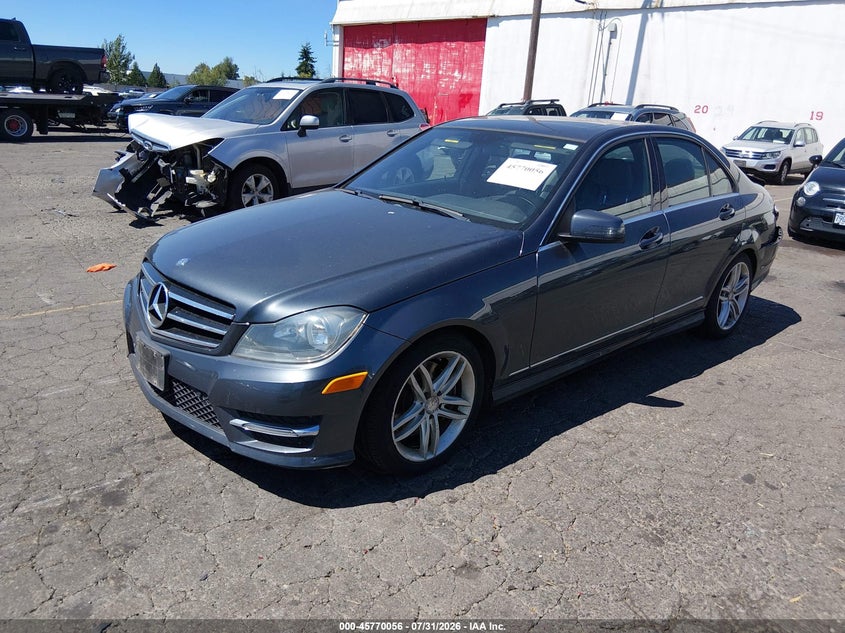 Vin: wddgf8ab2ea895638, lot: 46268805, mercedes-benz c 300 sport 4matic 20142