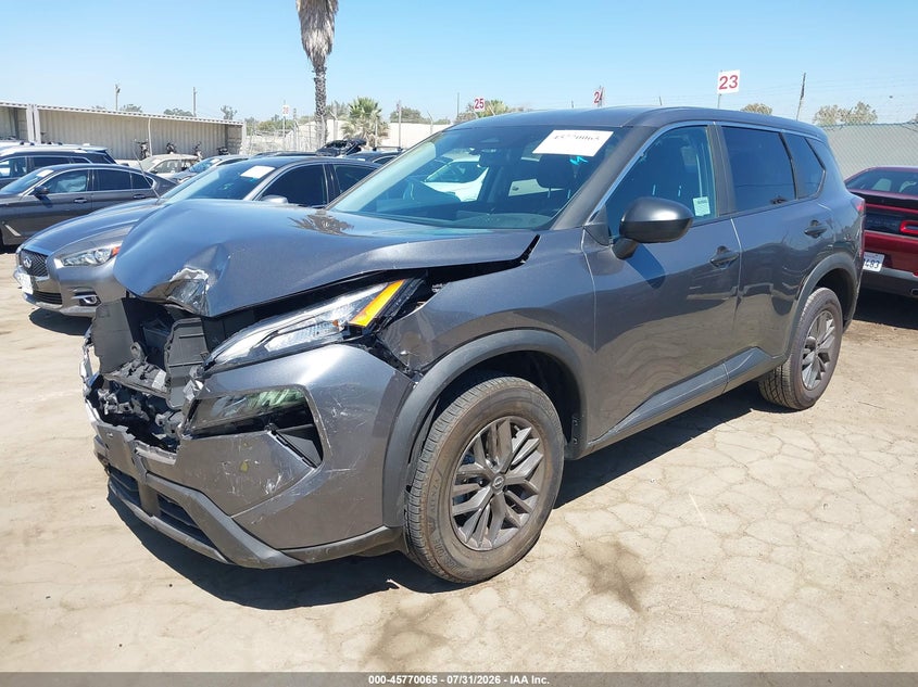 Vin: 5n1bt3aaxrc697497, lot: 46268814, nissan rogue s fwd 20242