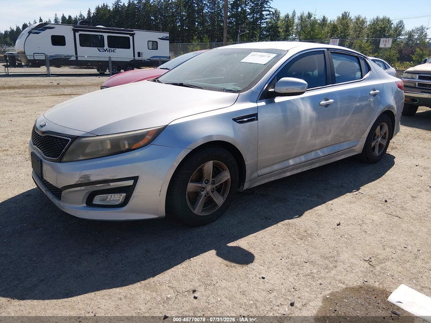 Vin: 5xxgm4a77fg433327, lot: 46268827, kia optima lx 20152