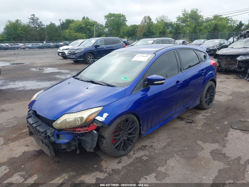 Vin: 1fadp3l90el358879, lot: 46268838, ford focus st 20142
