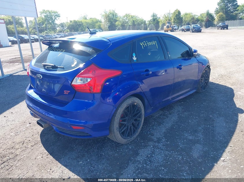 Vin: 1fadp3l90el358879, lot: 46268838, ford focus st 20144