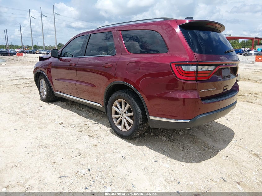 Vin: 1c4rdhag6mc602086, lot: 46268852, dodge durango sxt plus rwd 20213