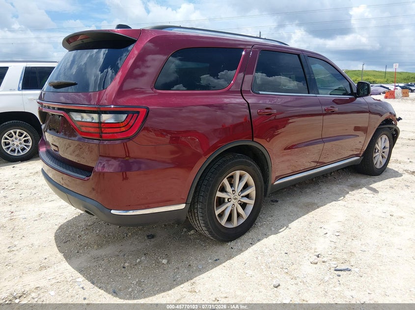 Vin: 1c4rdhag6mc602086, lot: 46268852, dodge durango sxt plus rwd 20214