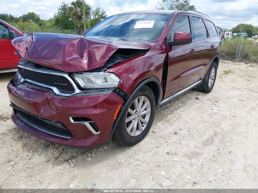 2021 DODGE DURANGO auction photo 2