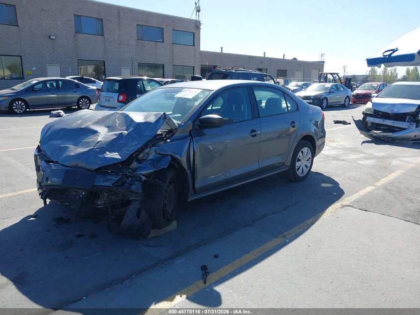 Vin: 3vw2k7aj1bm382846, lot: 46268865, volkswagen jetta 2.0l s 20112